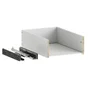 Structure de tiroir pour caisson SPACEO Evo'm blanc H.15 x l.33.4 x P48 cm