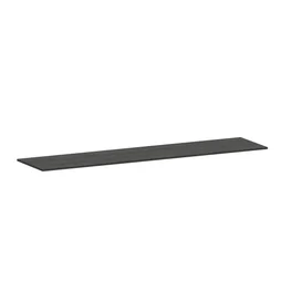tablette evo'm agglomere l.230,4x l.54 x ep.0,16 cm noir spaceo
