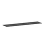 tablette evo'm agglomere l.230,4x l.54 x ep.0,16 cm noir spaceo