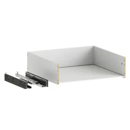 Structure de tiroir pour caisson SPACEO Evo'm blanc H.15 x  l.53.4 x  P48 cm