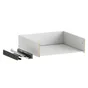 Structure de tiroir pour caisson SPACEO Evo'm blanc H.15 x  l.53.4 x  P48 cm