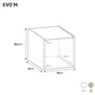 Caisson SPACEO Evo'm effet Chene H.38,4 X L.40 X P.54 cm