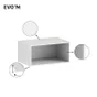 caisson evo'm h.38,4 x l.80 x p.54 cm blanc spaceo