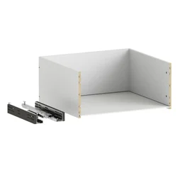 Structure de tiroir pour caisson SPACEO Evo'm blanc H.25 x  l.55.2 x  P48 cm