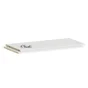Lot de 2 étagères pour caisson SPACEO Evo'm blanc L.76.8 x P.36 cm