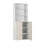 Lot de 2 étagères pour caisson SPACEO Evo'm blanc L.76.8 x P.36 cm