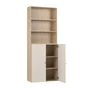 Lot de 2 Etagère pour caisson SPACEO Evo'm chêne effet chêne L.76.8 x P.36 cm