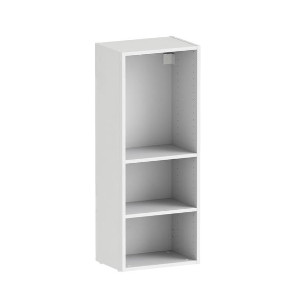 Caisson + 2 tablettes SPACEO Evo'm Blanc H.102,4 X L.40 P.28 cm