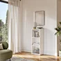 Caisson + 2 tablettes SPACEO Evo'm Blanc H.102,4 X L.40 P.28 cm
