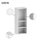 Caisson + 2 tablettes SPACEO Evo'm Blanc H.102,4 X L.40 P.28 cm