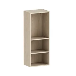 Caisson + 2 tablettes SPACEO Evo'm effet Chene H.102,4 X L.40 P.28 cm