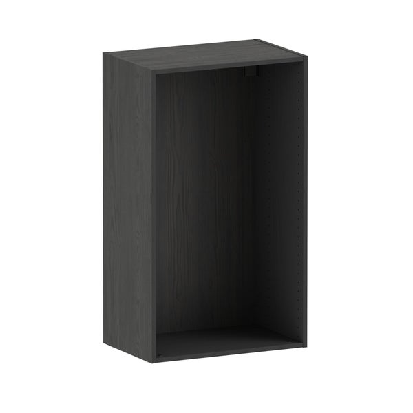 Caisson SPACEO Evo'm effet bois noir H.102,4 x  L.60 x  P.38 cm