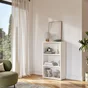 Caisson + 2 tablettes SPACEO Evo'm Blanc H.102,4 X L.60 P.28 cm