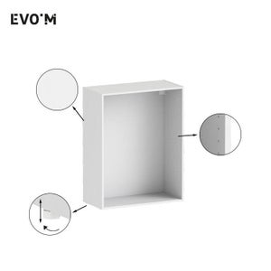 Caisson SPACEO Evo'm H.102,4 X L.80 X P.38 cm blanc