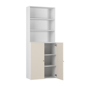Caisson SPACEO Evo'm H.102,4 X L.80 X P.38 cm blanc