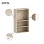 Caisson + 2 tablettes SPACEO Evo'm effet Chene H.102,4 X L.60 P.28 cm
