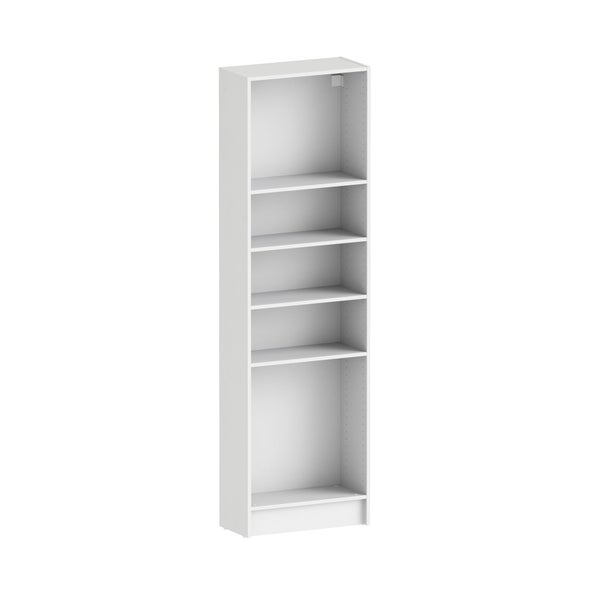 Caisson + 4 tablettes SPACEO Evo'm Blanc H.204,8 L.60 P.28 cm