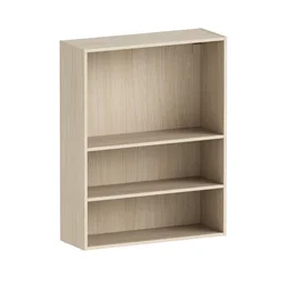 Caisson + 2 tablettes SPACEO Evo'm effet Chene H.102,4 X L.80 P.28 cm