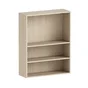 Caisson + 2 tablettes SPACEO Evo'm effet Chene H.102,4 X L.80 P.28 cm