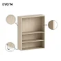 Caisson + 2 tablettes SPACEO Evo'm effet Chene H.102,4 X L.80 P.28 cm