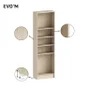 Caisson + 4 tablettes SPACEO Evo'm effet Chene H.204,8 L.60 P.28 cm