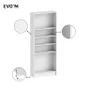 Caisson + 4 tablettes SPACEO Evo'm Blanc H.204,8 L.80 P.28 cm