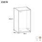 Caisson SPACEO Evo'm H.102,4 X L.60 X P.54 cm effet chêne