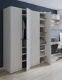 Caisson SPACEO Evo'm H.204,8 L.80 X P.54 cm blanc