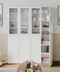 Caisson SPACEO Evo'm blanc H.204,8 L.80 x  P.38 cm