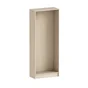 Caisson SPACEO Evo'm H.204,8 L.80 X P.38 cm effet chêne