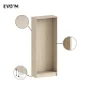 Caisson SPACEO Evo'm H.204,8 L.80 X P.38 cm effet chêne