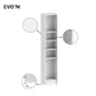 Caisson + 4 tablettes SPACEO Evo'm Blanc H.204,8 L.40 P.28 cm