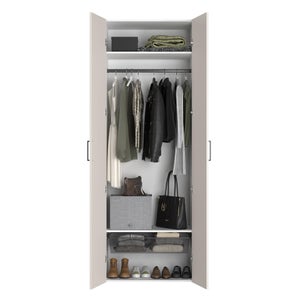 Caisson SPACEO Evo'm blanc H.230,4 x L.80 x P.54 cm