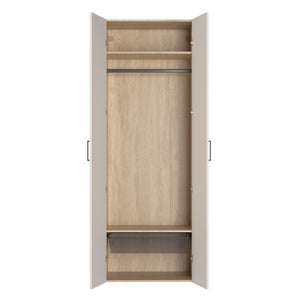caisson evo'm h.230,4 x l.80 x p.54 cm effet chene spaceo