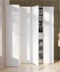 Caisson d'angle + 2 tablettes SPACEO Evo'm H.204,8 X L.40 X P.54 cm blanc