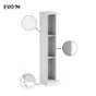 Caisson d'angle + 2 tablettes SPACEO Evo'm H.230,4 X L.40 X P.54 cm blanc