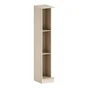 Caisson d'angle + 2 tablettes SPACEO Evo'm H.230,4 X L.40 X P.54 cm effet chêne
