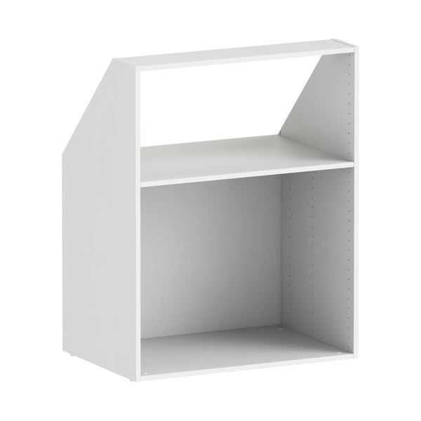 caisson sous pente evo'm h.102,4 x l.80 x p.54 cm blanc spaceo