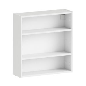 Caisson + 2 tablettes incluses SPACEO Evo'm Blanc H.64 X L.60 X P.18 cm