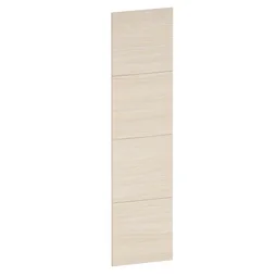 porte coulissante evo'm riga h.230,4 x l.60 effet chene spaceo