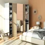 porte coulissante evo'm riga h.230,4 x l.60 effet chene spaceo
