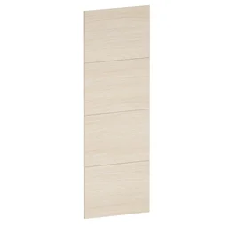 porte coulissante evo'm riga h.230,4 x l.80 effet chene spaceo
