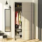 porte coulissante evo'm riga h.230,4 x l.80 effet chene spaceo
