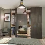 Porte coulissante SPACEO Evo'm miroir H.230,4 X L.80 cm