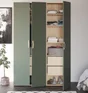 facade interieur tiroir evo'm h.22,5 x l.80 cm noir spaceo