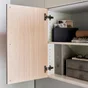 porte battante evo'm riga h.64 x l.40 cm effet chene spaceo