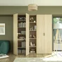 Porte battante SPACEO Evo'm Riga effet chêne H.204,5 X L.39,7 cm