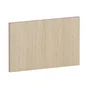 Façade extérieure de tiroir SPACEO Evo'm Riga effet chêne H.25,3 x  L.39,7 cm
