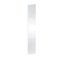 porte battante evo'm h.204,8 x l.40 cm miroir spaceo