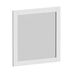 Porte battante SPACEO Evo'm Murano vitrée cadre H.64 X L.60 cm blanc